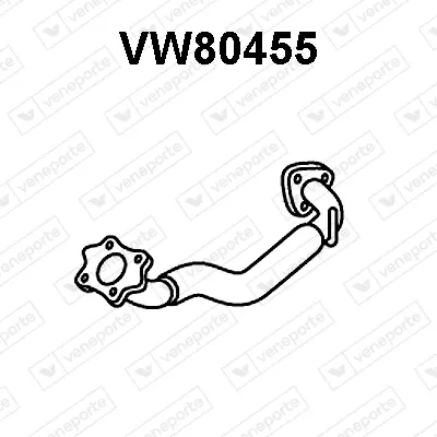 Exhaust Pipe Vw TRANSPORTER T4 Bus · Vw TRANSPORTER T4 Van · Vw TRANSPORTER T4 Platform/Chassis (70E, 70L, 70M, 7DE, 7DL, 7D