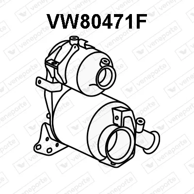 Soot/Particulate Filter, exhaust system Audi A3 · Audi A3 Sportback · Audi A3 Limousine