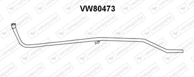 VENEPORTE VW80473 exhaust pipe