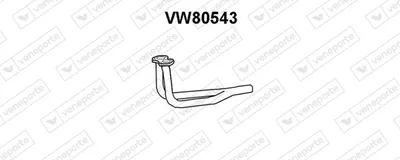Exhaust Pipe Vw POLO · Vw POLO II