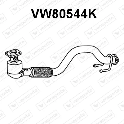 Catalytic Converter Skoda OCTAVIA II · Skoda OCTAVIA II Combi · Vw TOURAN