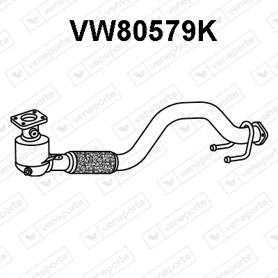 Catalytic Converter Vw TOURAN · Vw GOLF V · Vw TOURAN VAN