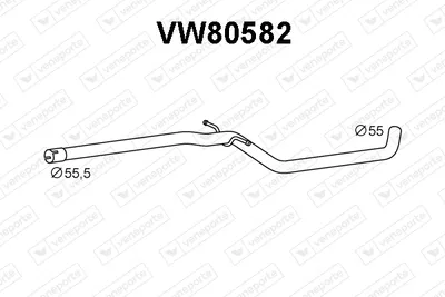 Exhaust Pipe Vw TOURAN