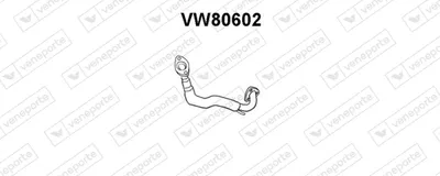 Exhaust Pipe Vw TRANSPORTER T4 Bus · Vw TRANSPORTER T4 Van · Vw TRANSPORTER T4 Platform/Chassis (70E, 70L, 70M, 7DE, 7DL, 7D