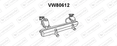 Rear Muffler Vw KAEFER · Vw KAEFER Convertible