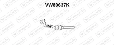 Catalytic Converter Vw POLO III CLASSIC · Vw POLO Variant · Vw CADDY II MPV