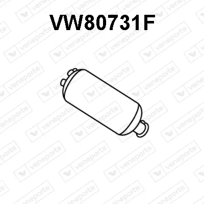 Soot/Particulate Filter, exhaust system Vw TRANSPORTER T5 Platform/Chassis (7JD, 7JE, 7JL, 7JY, 7JZ, 7F · Vw TRANSPORTER T5 Van · Vw TRANSPORTER T5 Bus