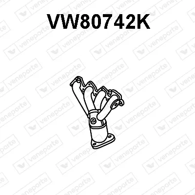 Manifold Catalytic Converter Vw GOLF V
