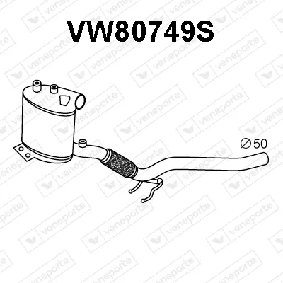 Soot/Particulate Filter, exhaust system Seat IBIZA III · Seat CORDOBA · Seat IBIZA IV
