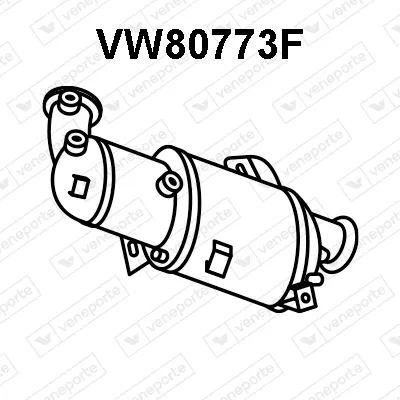 Soot/Particulate Filter, exhaust system Vw MULTIVAN T5 · Vw TRANSPORTER T5 Platform/Chassis (7JD, 7JE, 7JL, 7JY, 7JZ, 7F · Vw TRANSPORTER T5 Van