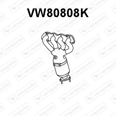 Catalytic Converter Vw POLO V Saloon