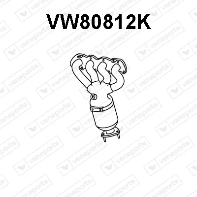 Catalytic Converter Vw POLO V Saloon