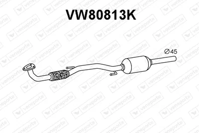Catalytic Converter Vw POLO V Saloon