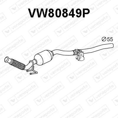 SCR Catalytic Converter Vw TOURAN · Vw TIGUAN