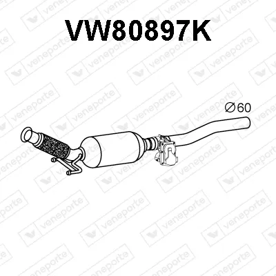 Catalytic Converter Seat ALHAMBRA · Seat ALHAMBRA VAN · Vw SHARAN