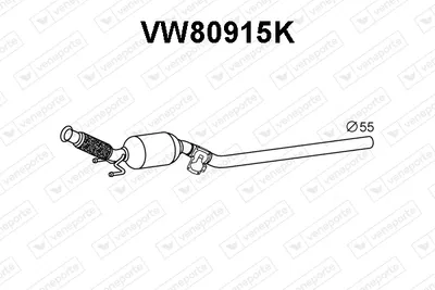 Catalytic Converter Vw TIGUAN