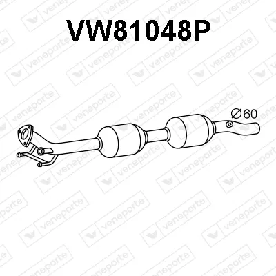 SCR Catalytic Converter Vw PASSAT CC B6 · Vw PASSAT B7 · Vw PASSAT B7 Variant