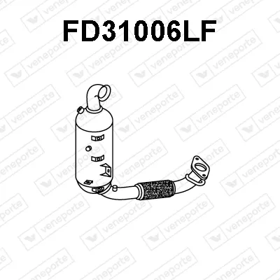 Soot/Particulate Filter, exhaust system Ford FIESTA VI · Ford FIESTA VI Van · Ford B-MAX