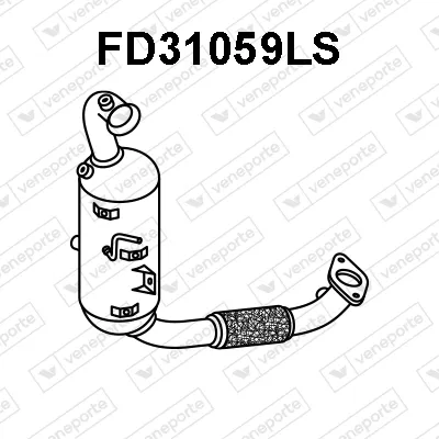 Soot/Particulate Filter, exhaust system Ford C-MAX II · Ford GRAND C-MAX · Ford FOCUS III