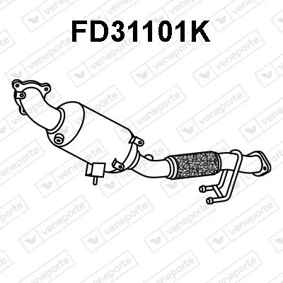 Catalytic Converter Ford KUGA II
