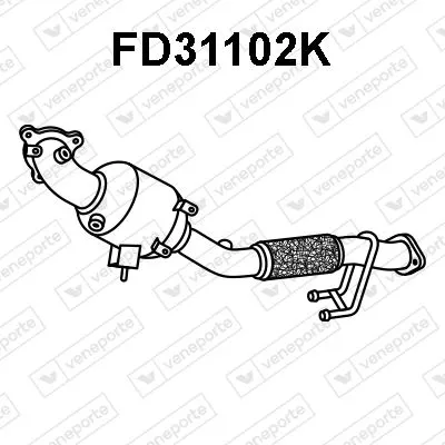 Catalytic Converter Ford KUGA II