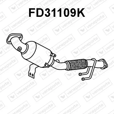 Catalytic Converter Ford KUGA II