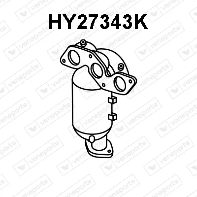 Catalytic Converter Hyundai i10 I
