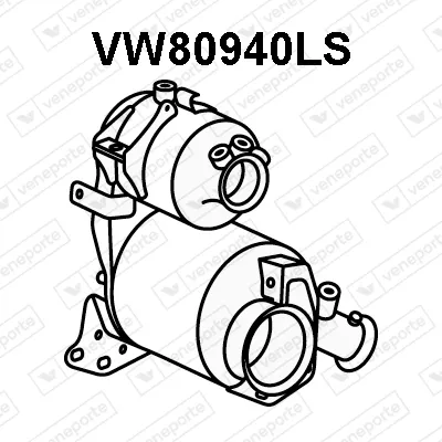 Soot/Particulate Filter, exhaust system Audi A3 · Audi A3 Sportback · Audi A3 Limousine