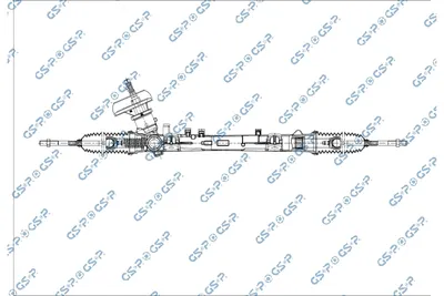 Steering Gear Renault CLIO V