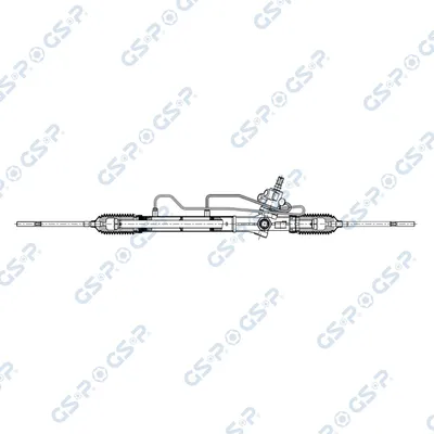 Steering Gear Hyundai GETZ