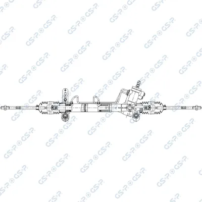 Steering Gear Toyota RAV 4 II