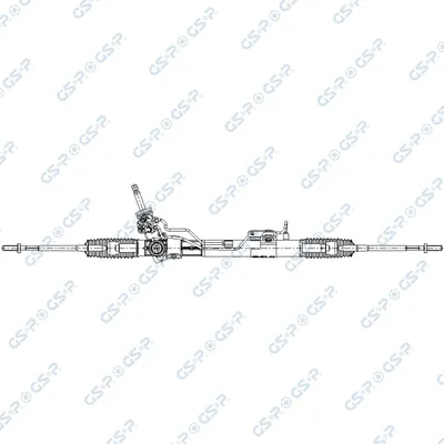 Steering Gear Mitsubishi OUTLANDER II