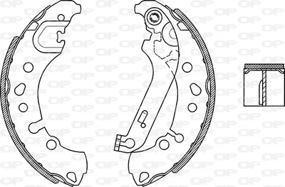 Brake Shoe Set Ford FIESTA VII · Ford FIESTA VII Van
