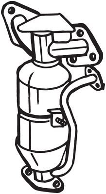 Catalytic Converter Toyota YARIS