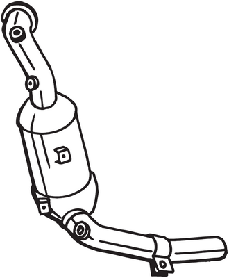 Catalytic Converter Alfa Romeo MITO · Chrysler YPSILON · Fiat 500