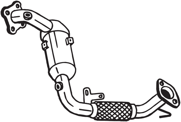 Catalytic Converter Ford FIESTA VI · Ford FIESTA VI Van · Ford B-MAX