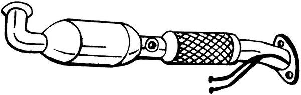 Catalytic Converter Ford GALAXY II · Ford S-MAX · Ford MONDEO IV Saloon