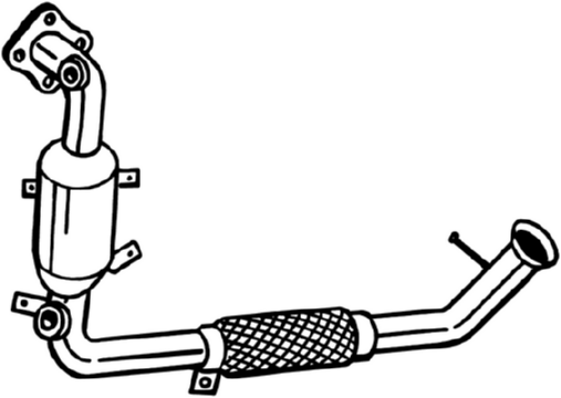 Catalytic Converter Ford ECOSPORT · Ford FIESTA VII · Ford FIESTA VII Van