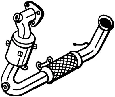 Catalytic Converter Ford FIESTA VII · Ford FIESTA VII Van