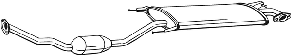 Catalytic Converter Toyota RAV 4 III
