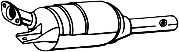 Soot/Particulate Filter, exhaust system Renault ESPACE IV