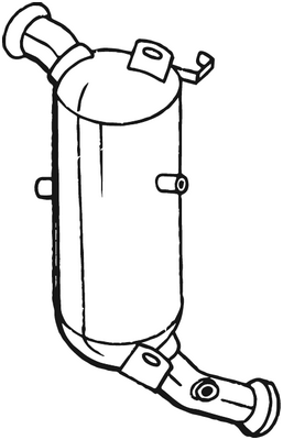 Soot/Particulate Filter, exhaust system Mercedes-Benz C-CLASS · Mercedes-Benz C-CLASS T-Model