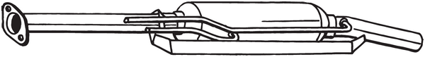 Soot/Particulate Filter, exhaust system Ford C-MAX II · Ford GRAND C-MAX · Ford FOCUS III