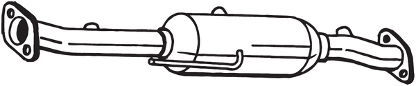 Soot/Particulate Filter, exhaust system Ford KUGA II