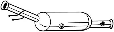Soot/Particulate Filter, exhaust system Citroën BERLINGO MULTISPACE · Citroën BERLINGO Box Body/MPV · Citroën C4 II
