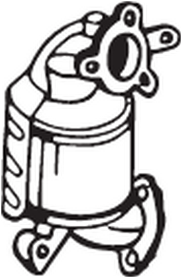 Soot/Particulate Filter, exhaust system Hyundai SANTA FÉ II · Hyundai ix35 · Hyundai ix35 Van