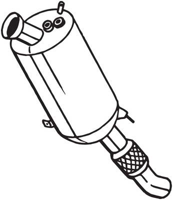 Soot/Particulate Filter, exhaust system Bmw 5 · Bmw 5 Touring · Bmw X3