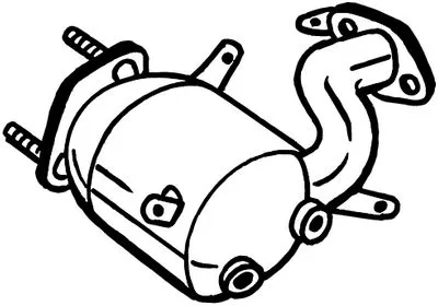 Soot/Particulate Filter, exhaust system Subaru TREZIA · Toyota YARIS · Toyota AURIS