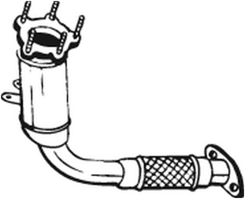 Catalytic Converter Ford FIESTA IV · Ford FIESTA Box Body/MPV · Ford FIESTA Hatchback Van