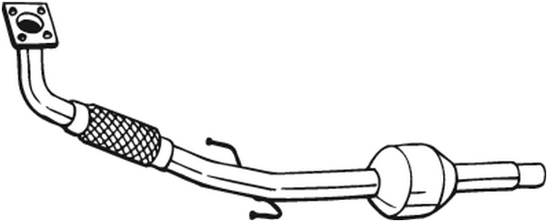 Catalytic Converter Seat AROSA · Vw LUPO I · Vw POLO